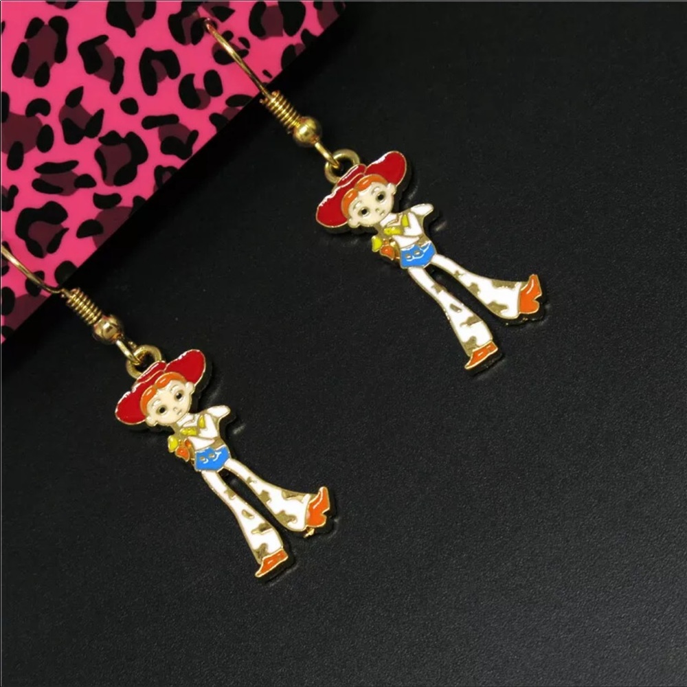 New BetseyJohnson Disney Jesse Earrings - Picture 2 of 5
